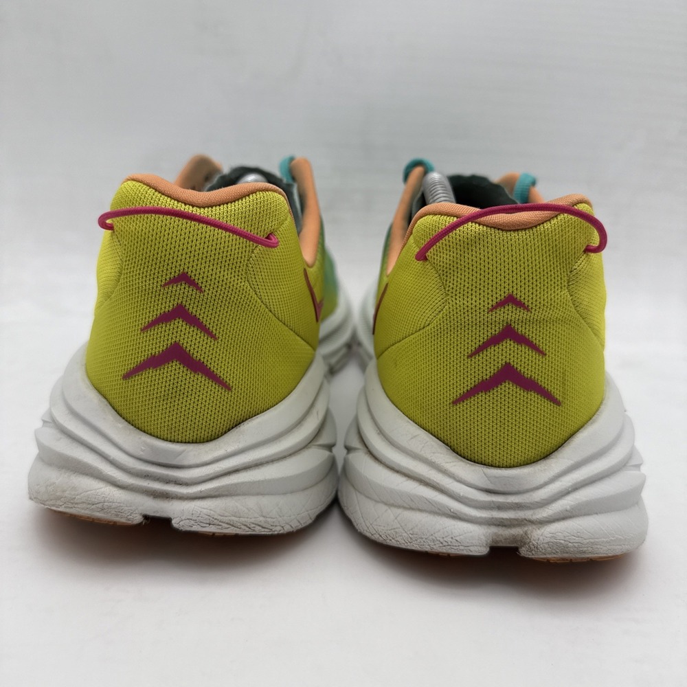 Hoka One One Rincon 3 Mens 11.5D Shoes Green Yellow Running Sneaker 1119395 CEPR - Picture 5 of 16